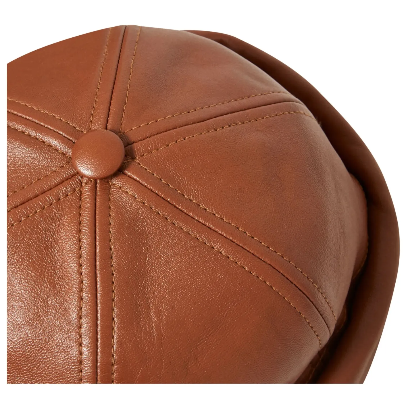 hollington Accessoires*bonnet docker miki de chez Béton Ciré en cuir camel