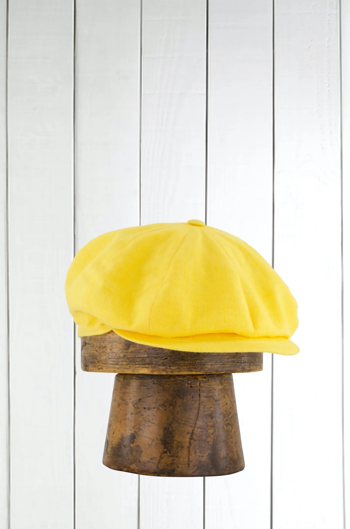 hollington Accessoires*casquette en lin jaune