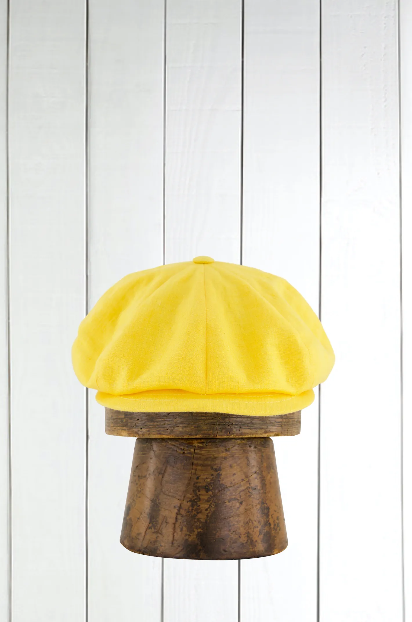 hollington Accessoires*casquette en lin jaune