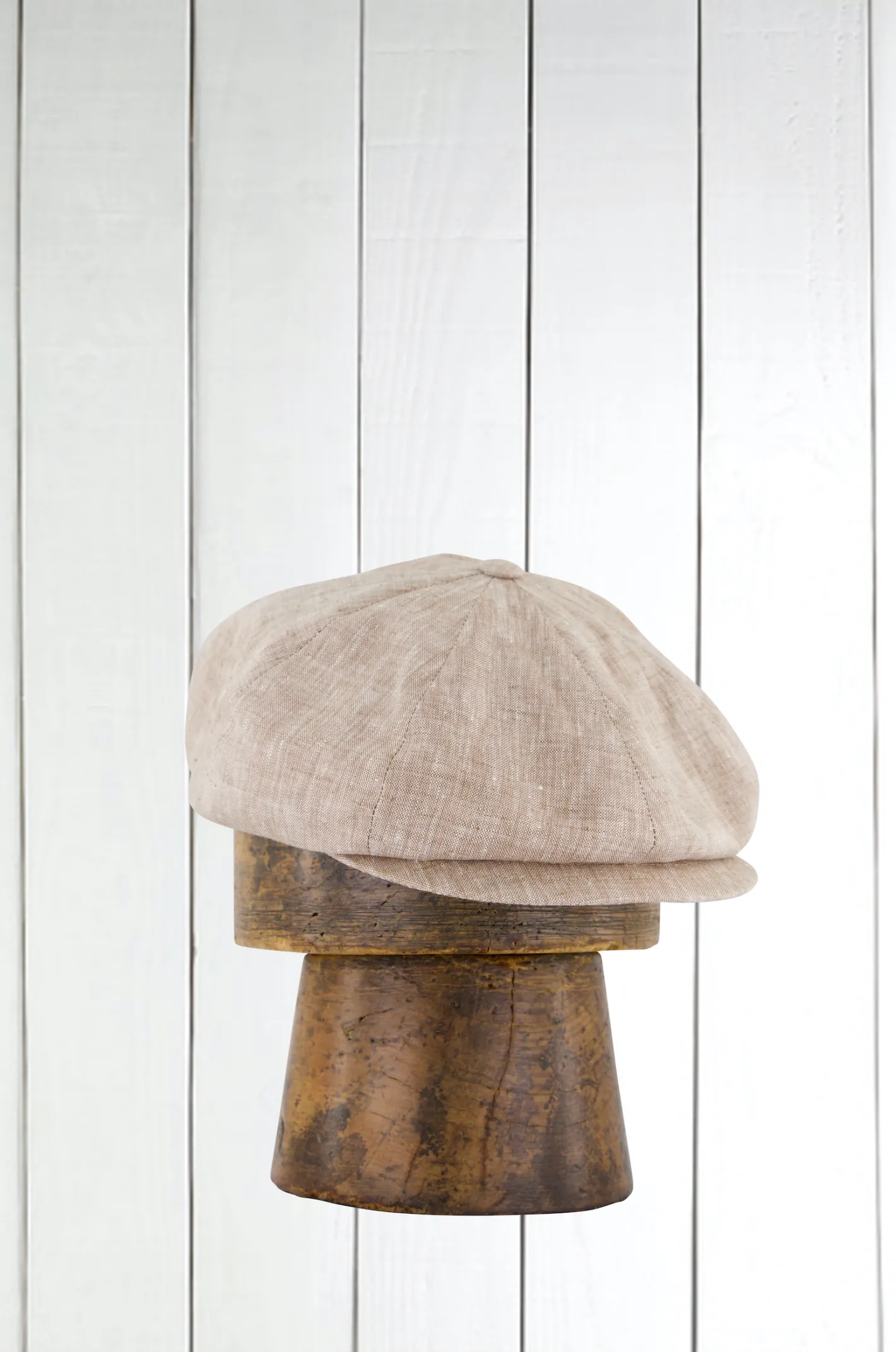 hollington Accessoires*casquette en lin natural