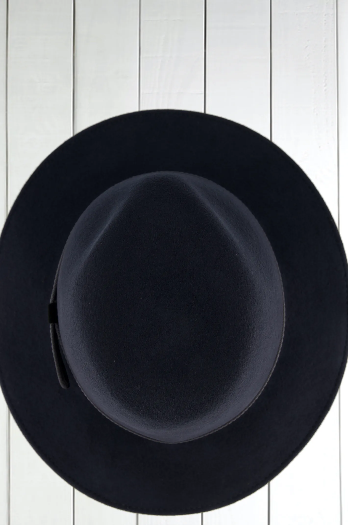 hollington Accessoires*chapeau déperlant en feutre de laine mérinos anthracite