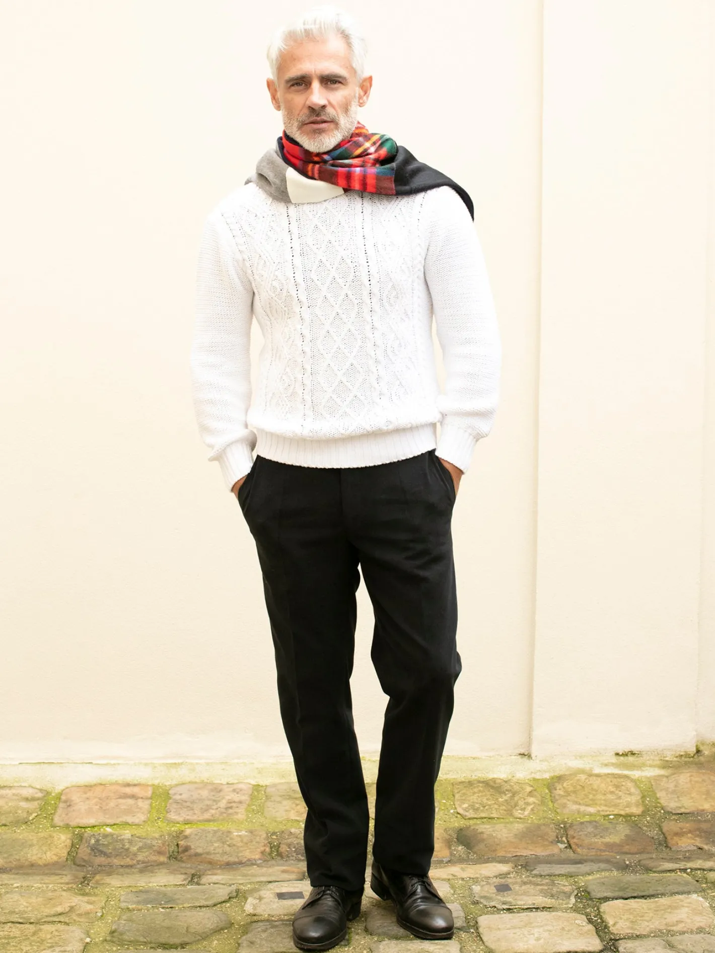 hollington Accessoires*écharpe begg & co en lambswool et angora ‘royal stewart’