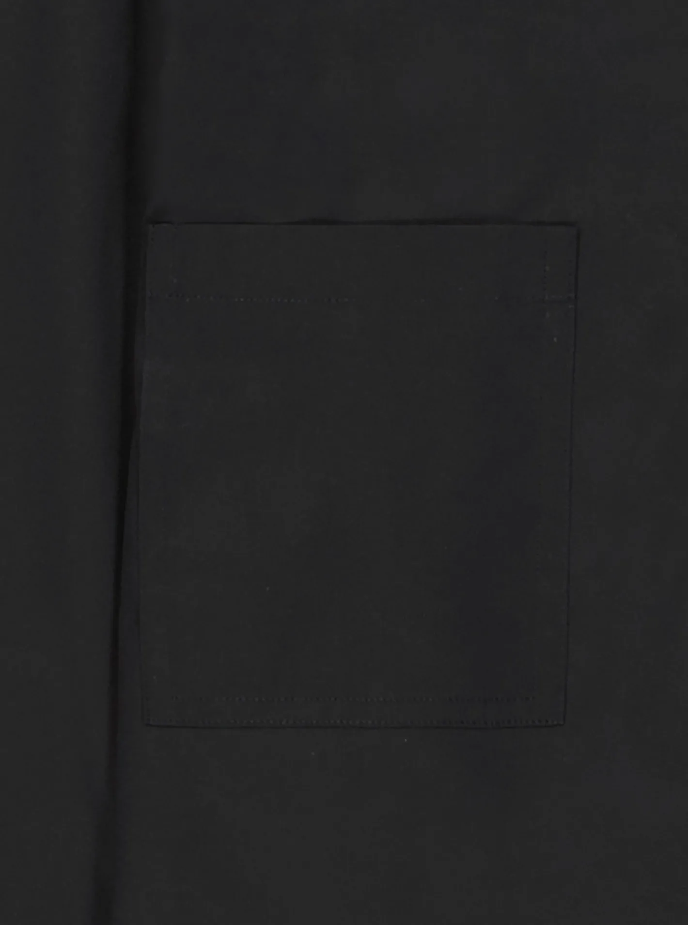 chemise__col_mao_en_popeline_noir__boutons_multicolores_3.webp hollington Chemises*chemise à col mao en popeline noir à boutons multicolores