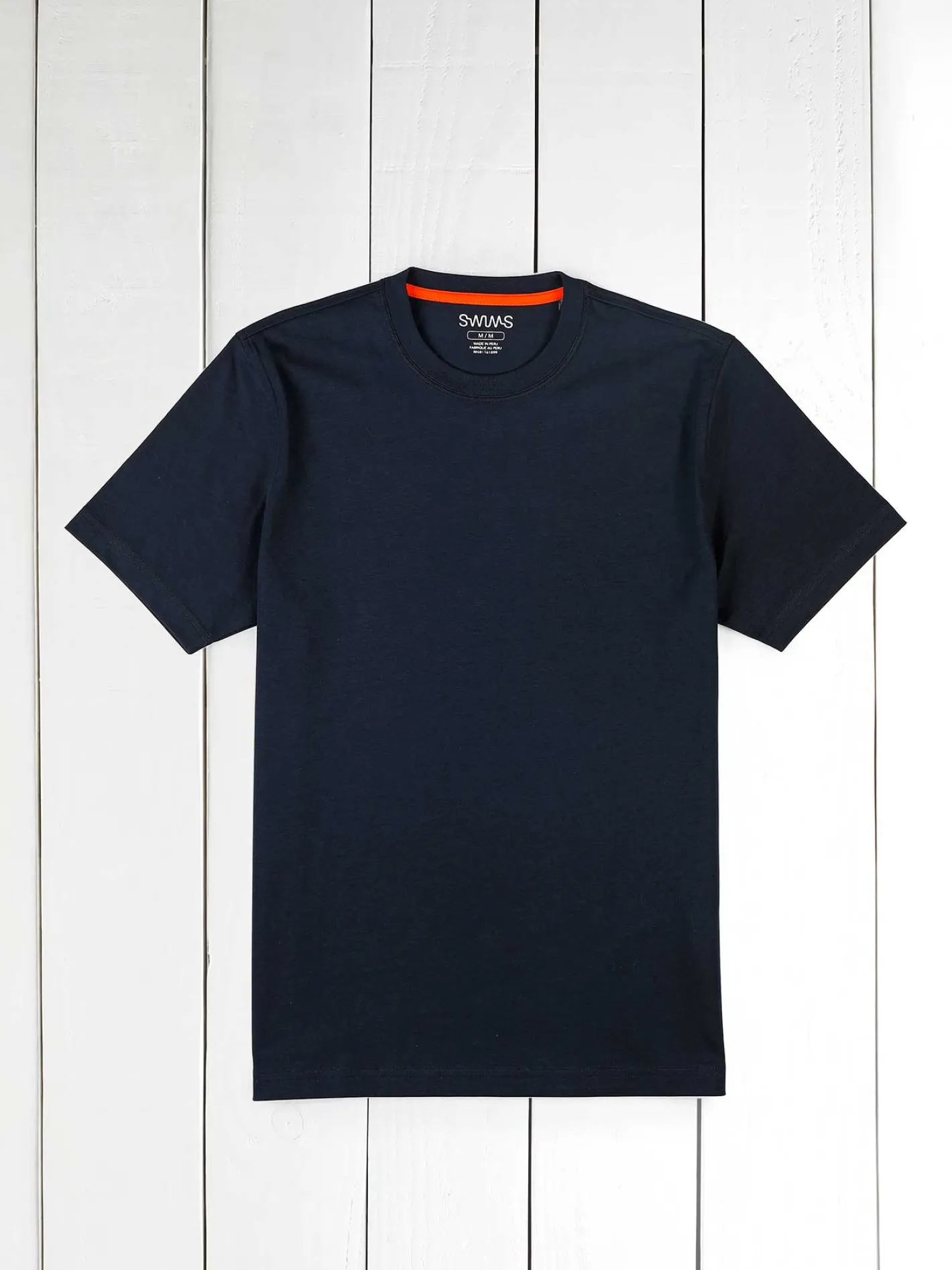 hollington Accessoires | Chemises*tee-shirt Swims marine en coton Pima