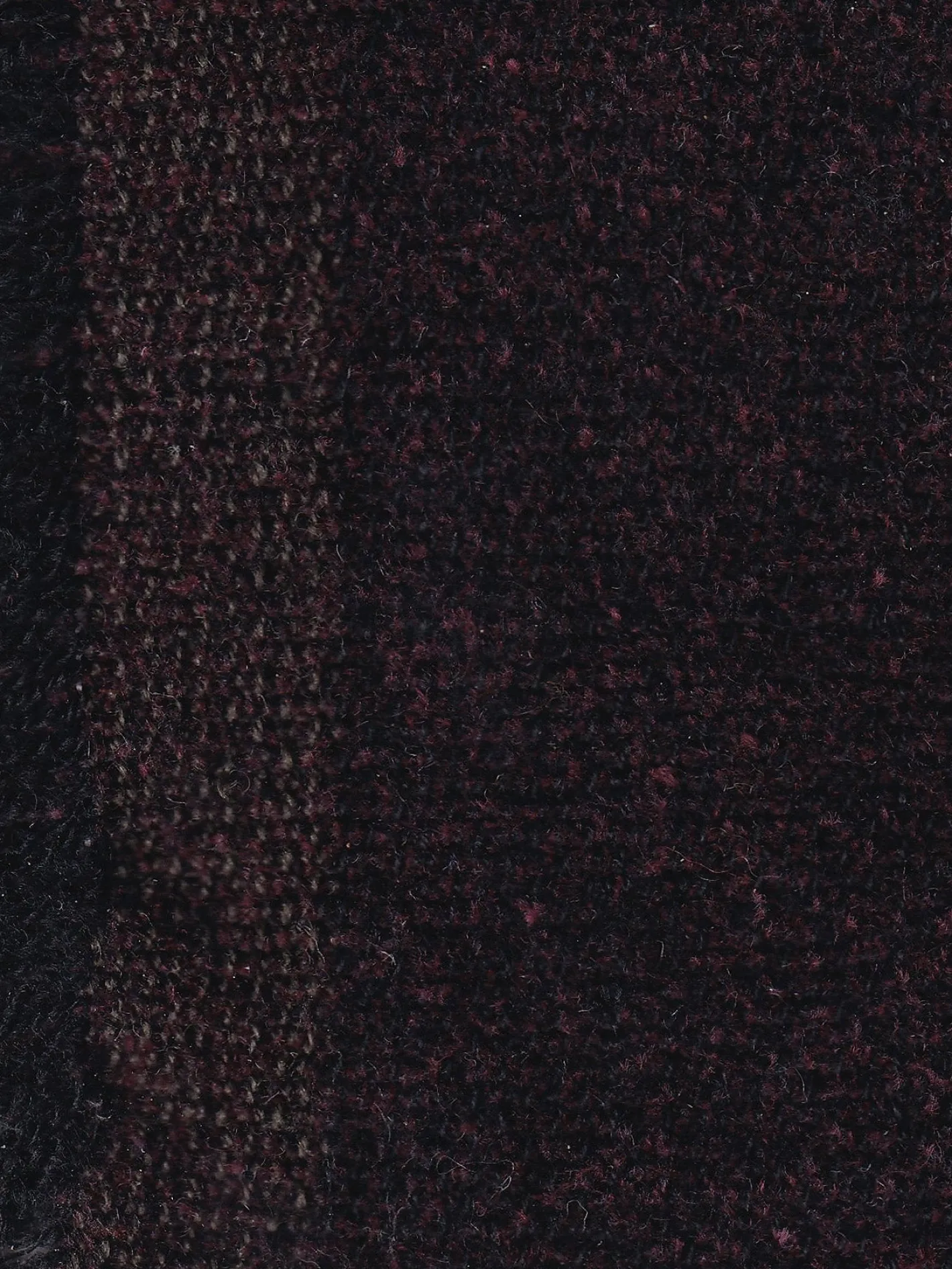 hollington Tissus Au Mètre*tissu chenille en laine et coton English Purple