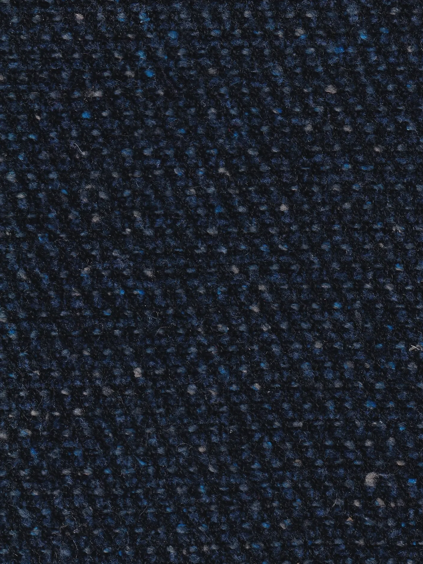 hollington Tissus Au Mètre*tissu chenille laine et coton bleue écaille