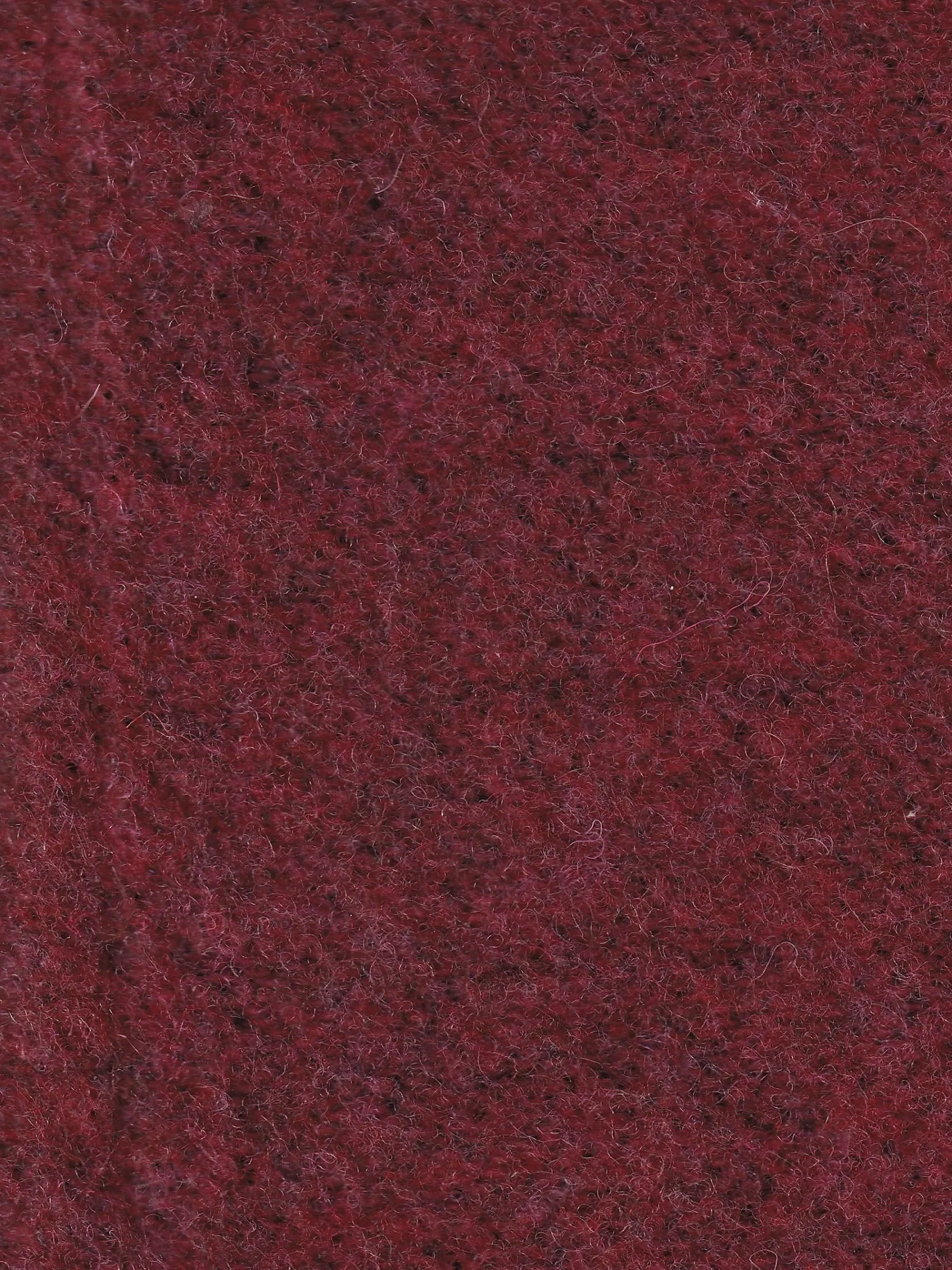 hollington Tissus Au Mètre*tissu drap de laine bouillie double-face café sur bordeaux