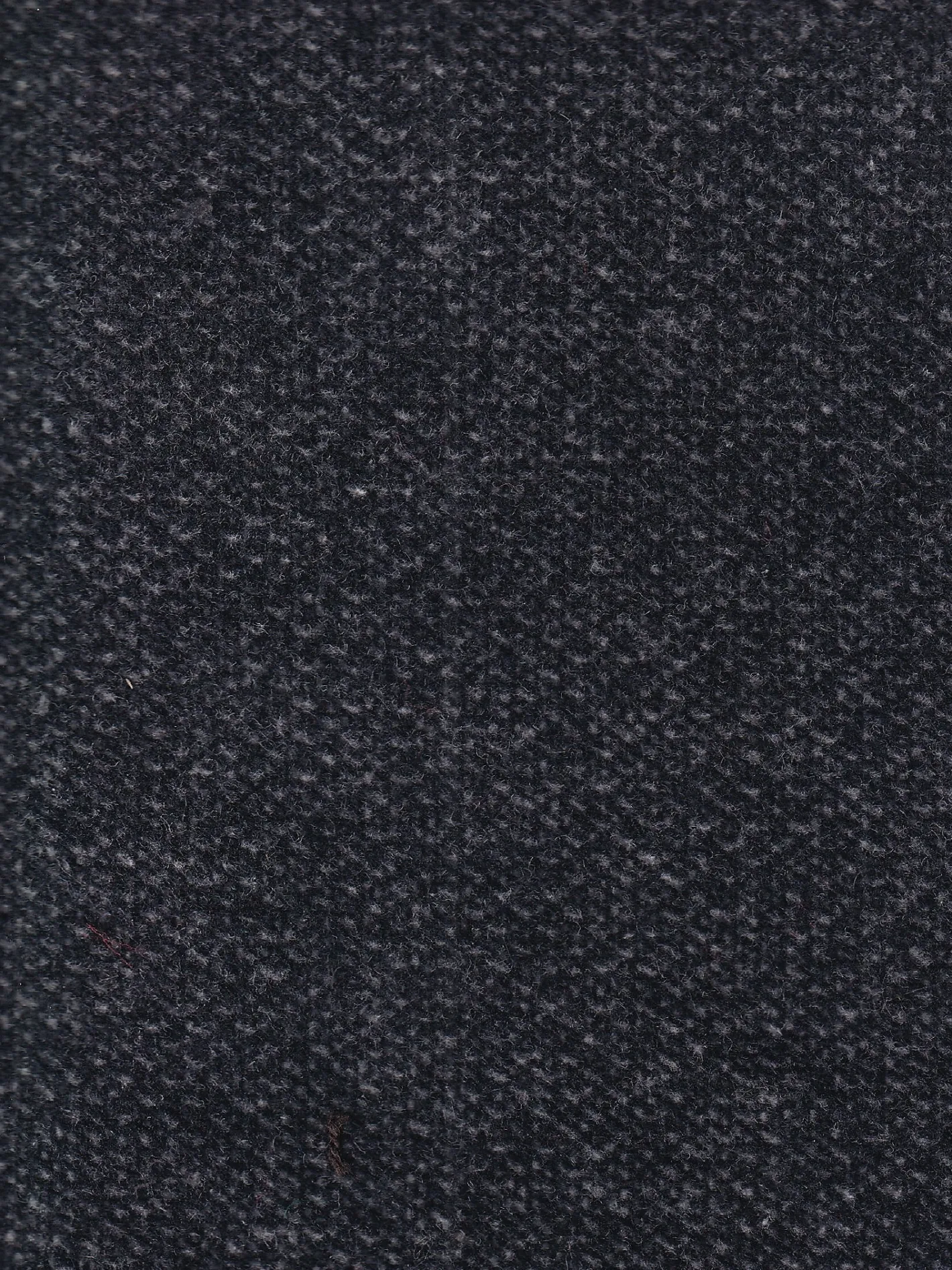 hollington Tissus Au Mètre*tissu drap de laine et coton double-face au toucher peau de pêche gris orage