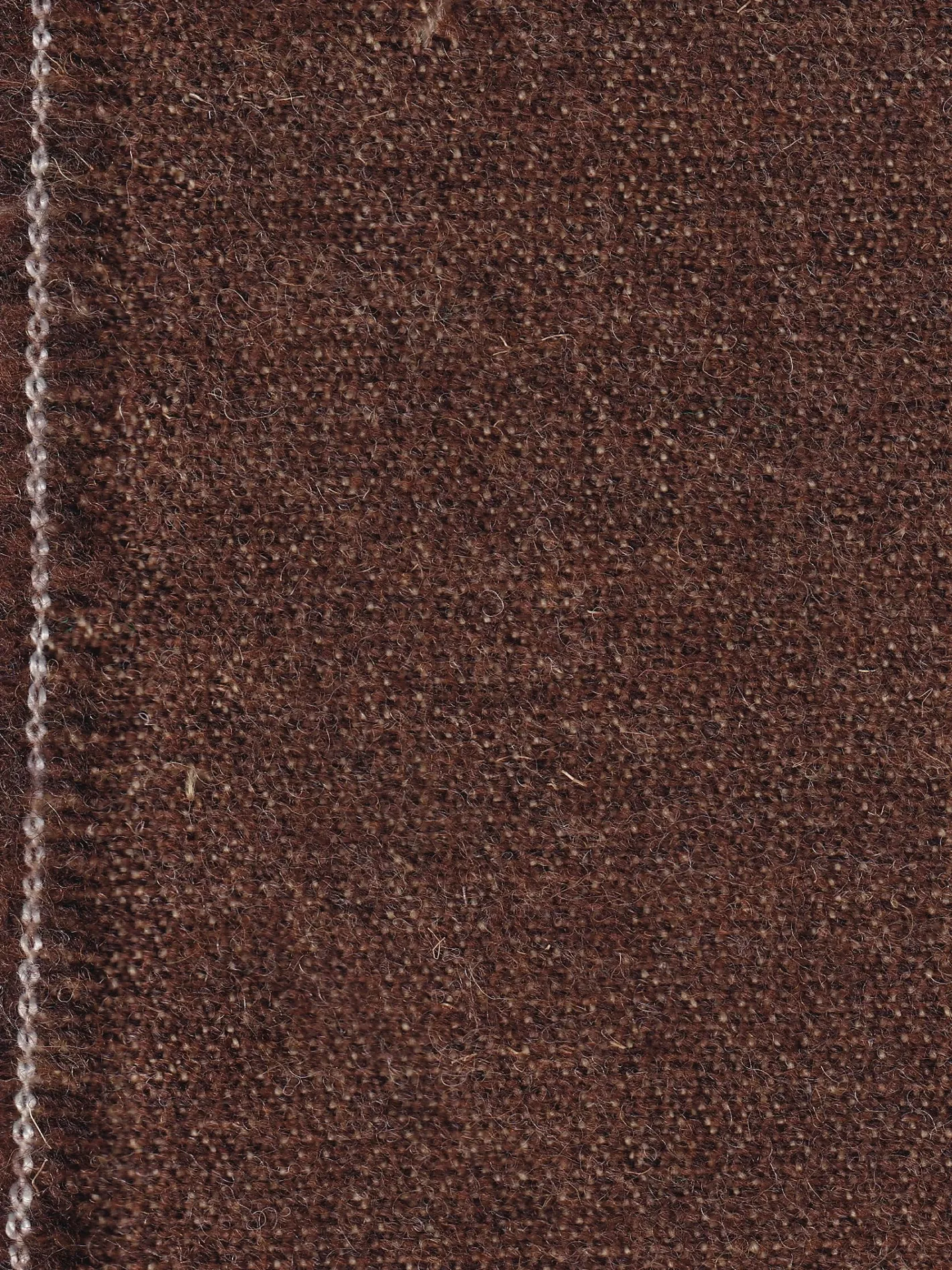 hollington Tissus Au Mètre*tissu en drap de laine double face "brun sur gold"