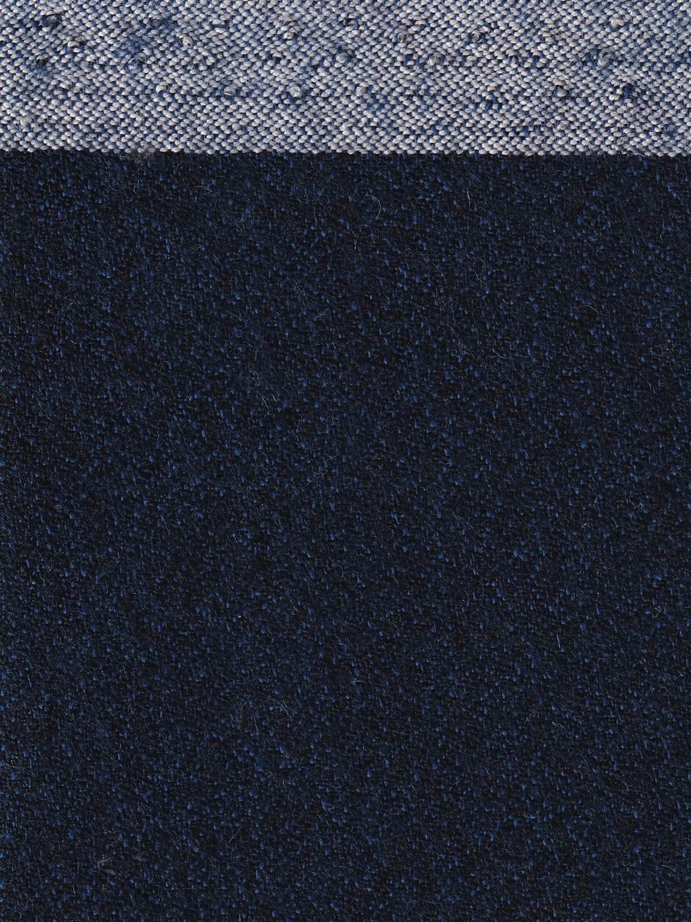 hollington Tissus Au Mètre*tissu flanelle pure laine encre et noire