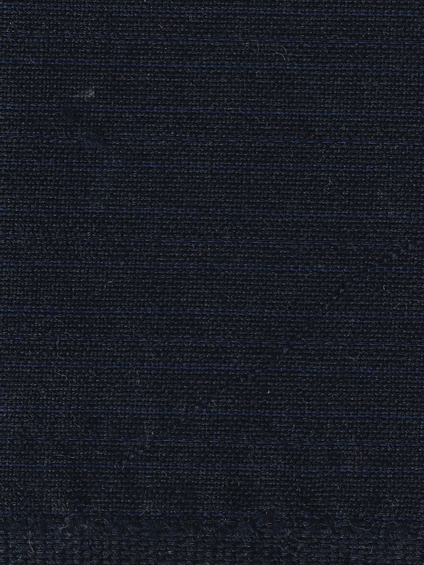 hollington Tissus Au Mètre*tissu toile de laine et coton Navy a fines rayures cieux