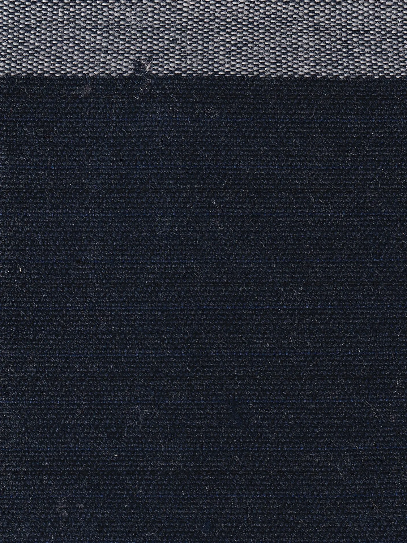 hollington Tissus Au Mètre*tissu toile de laine et coton navy entre-deux-mers