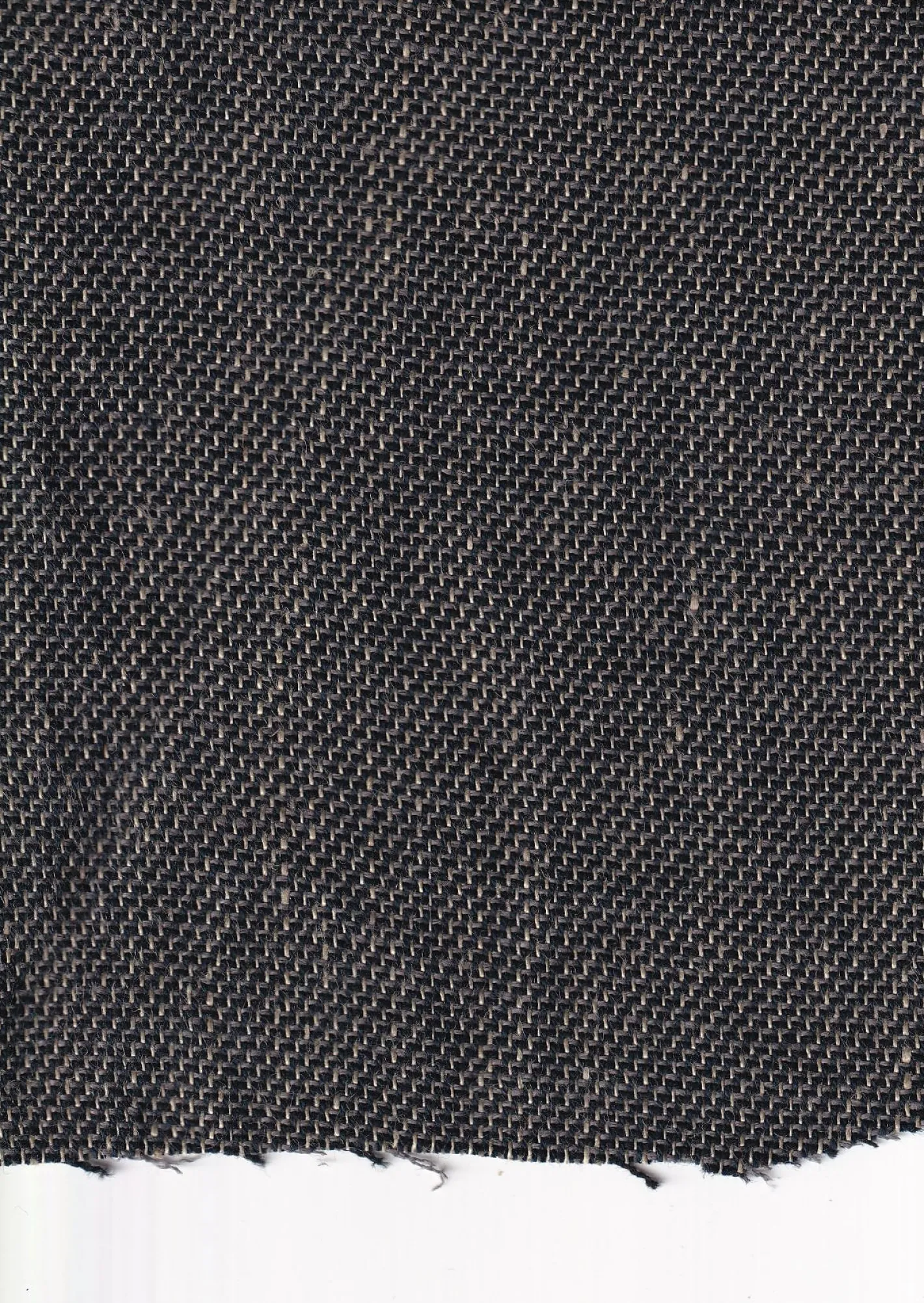 hollington Tissus Au Mètre*tissu toile de lin et coton noir et or