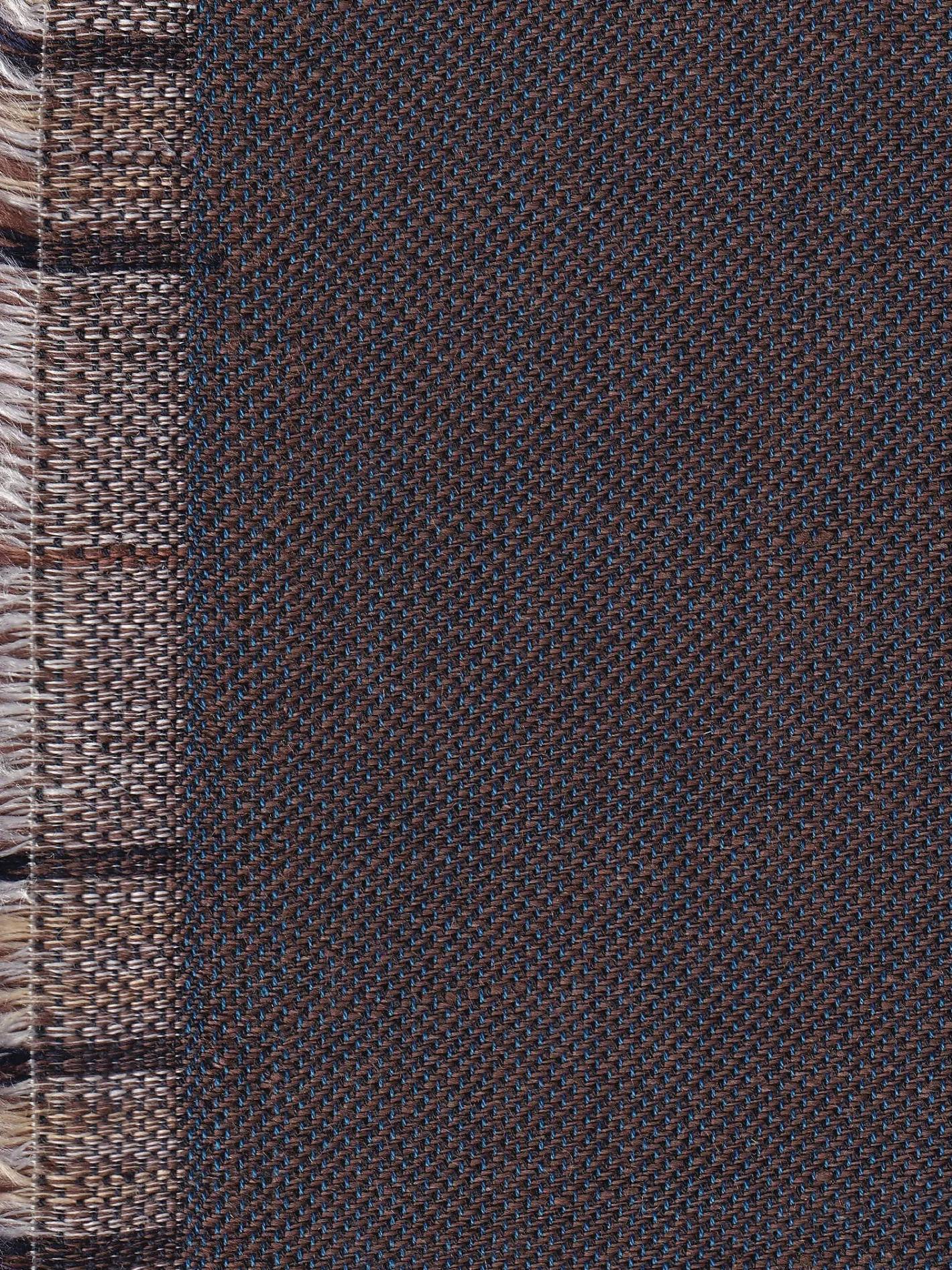 hollington Tissus Au Mètre*tissu toile pur lin double-face quetsche sur motifs tartans écrus