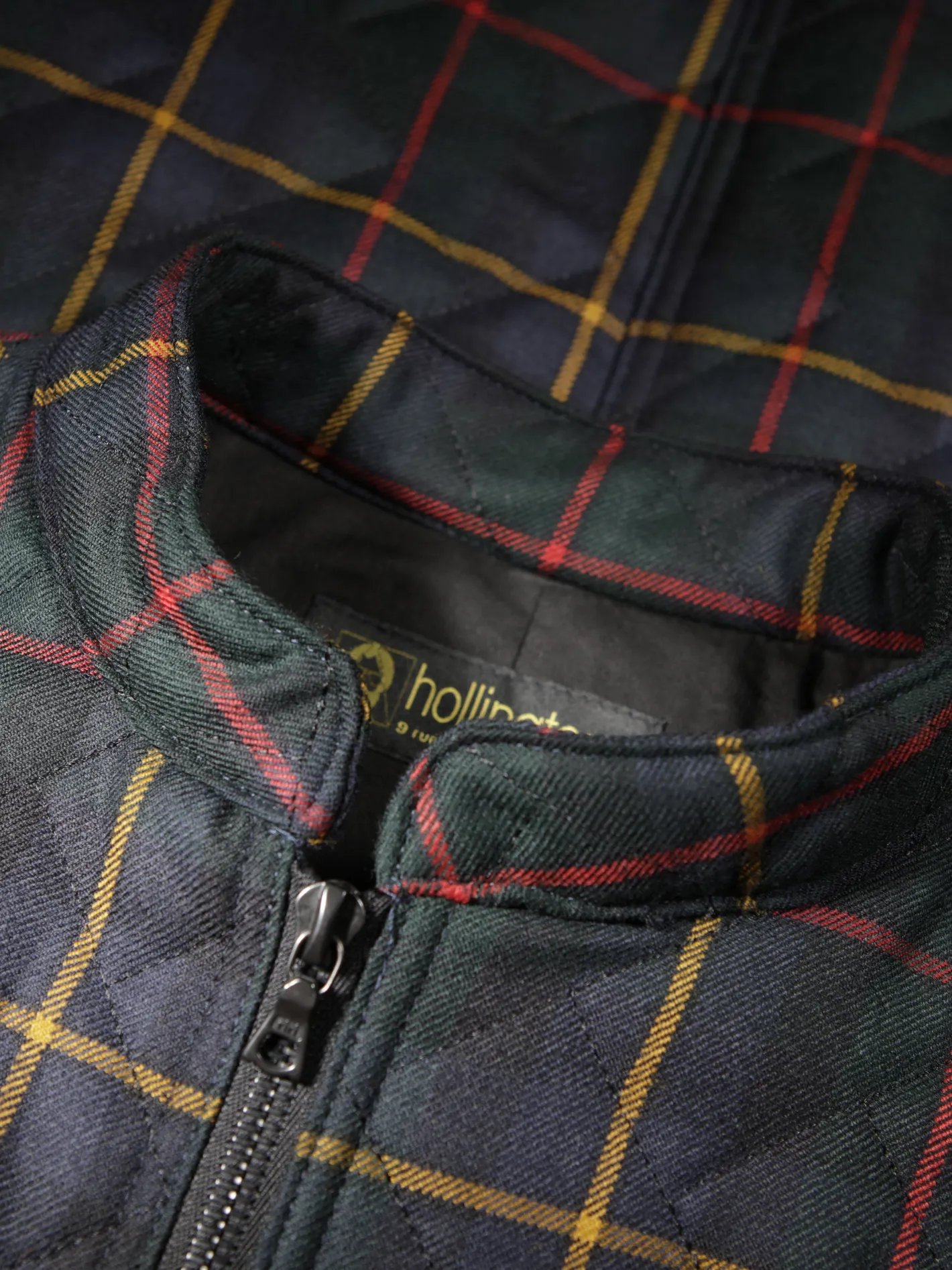 hollington Vestes & Manteaux*veste naipaul matelassée et zippée en tartan macleod