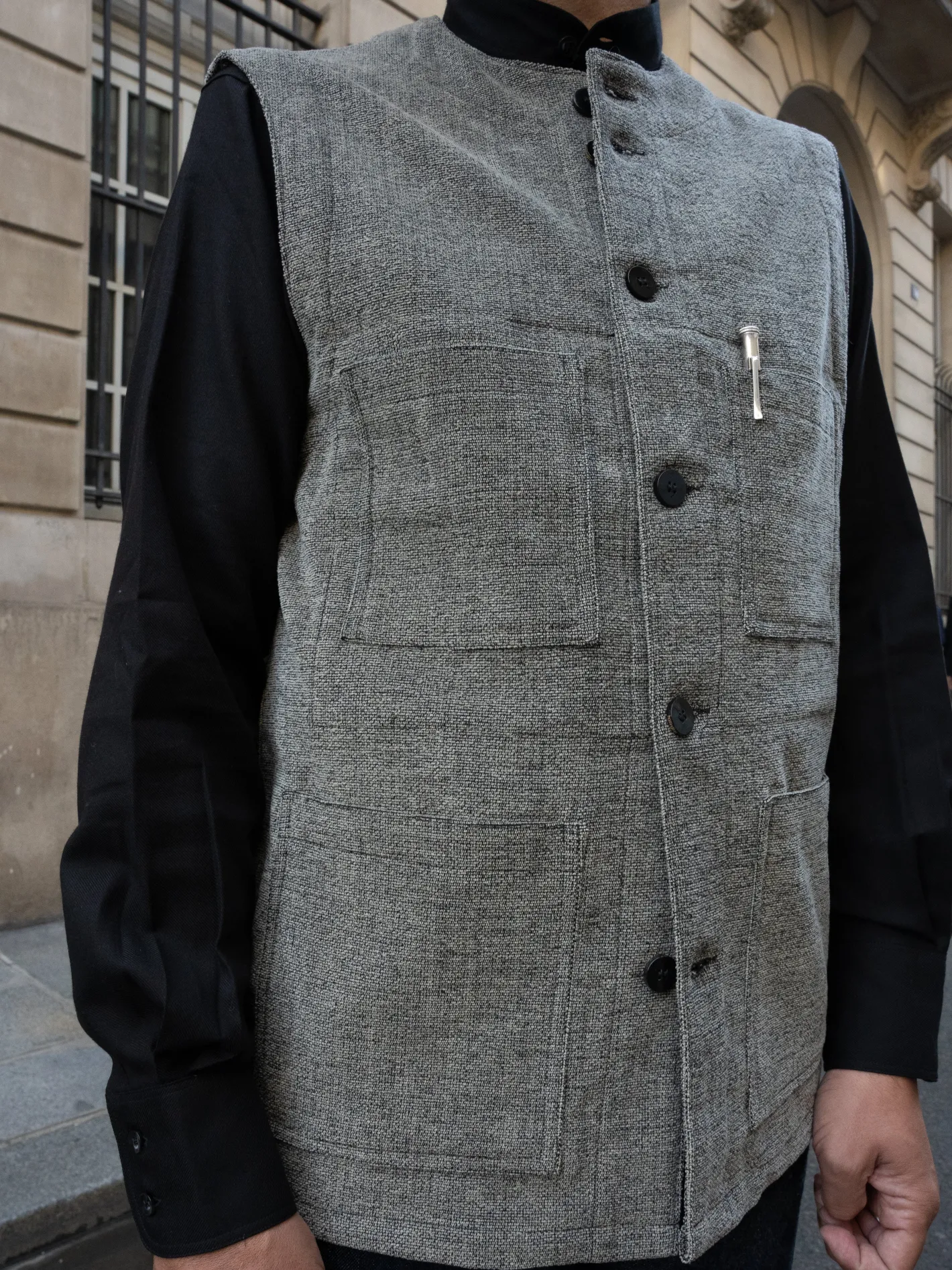 hollington Gilets | Vestes & Manteaux*veste sans manches en chenille silver