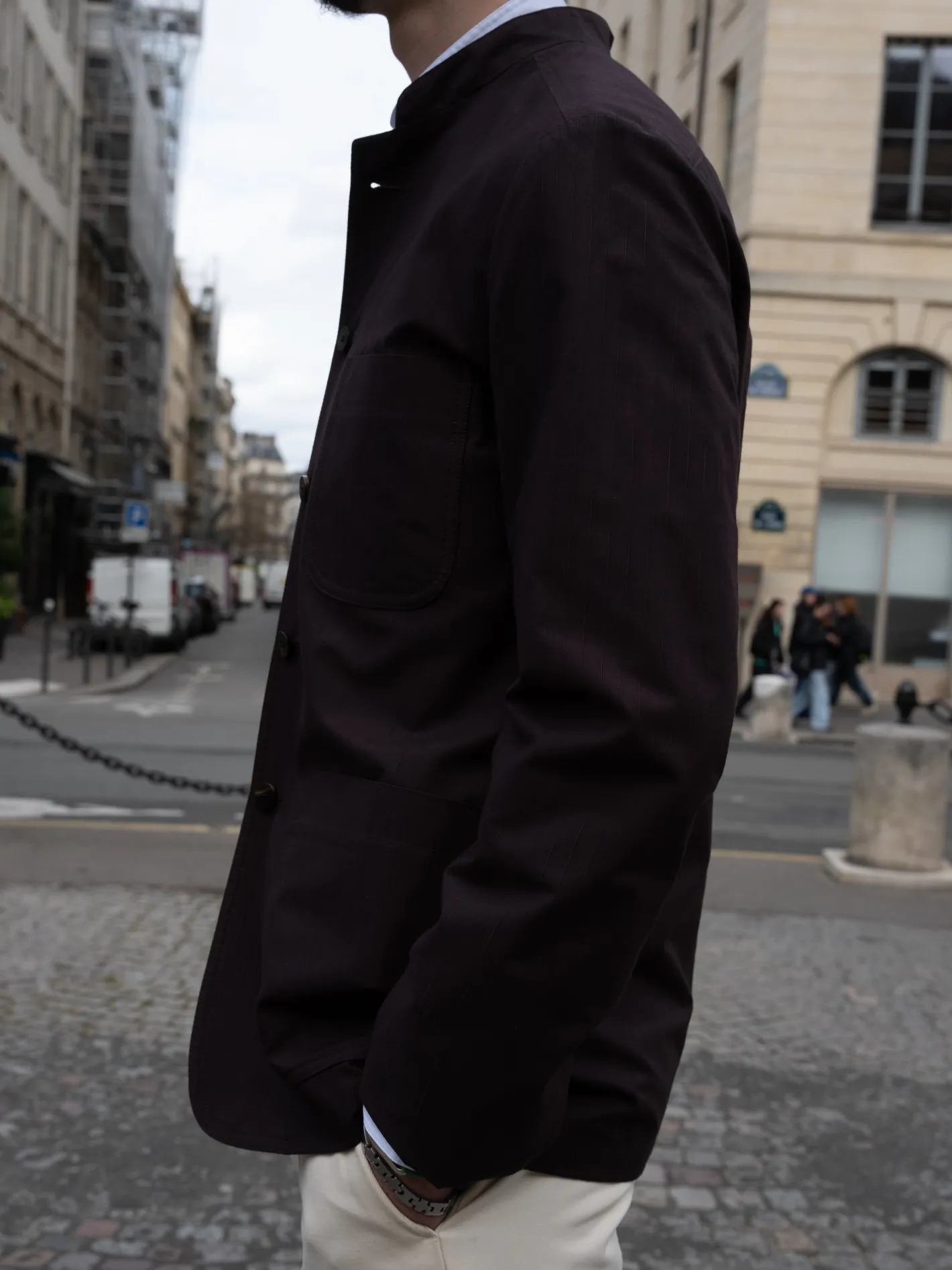 hollington Vestes & Manteaux*veste tyrol ajustée en coton extensible brun rembrandt