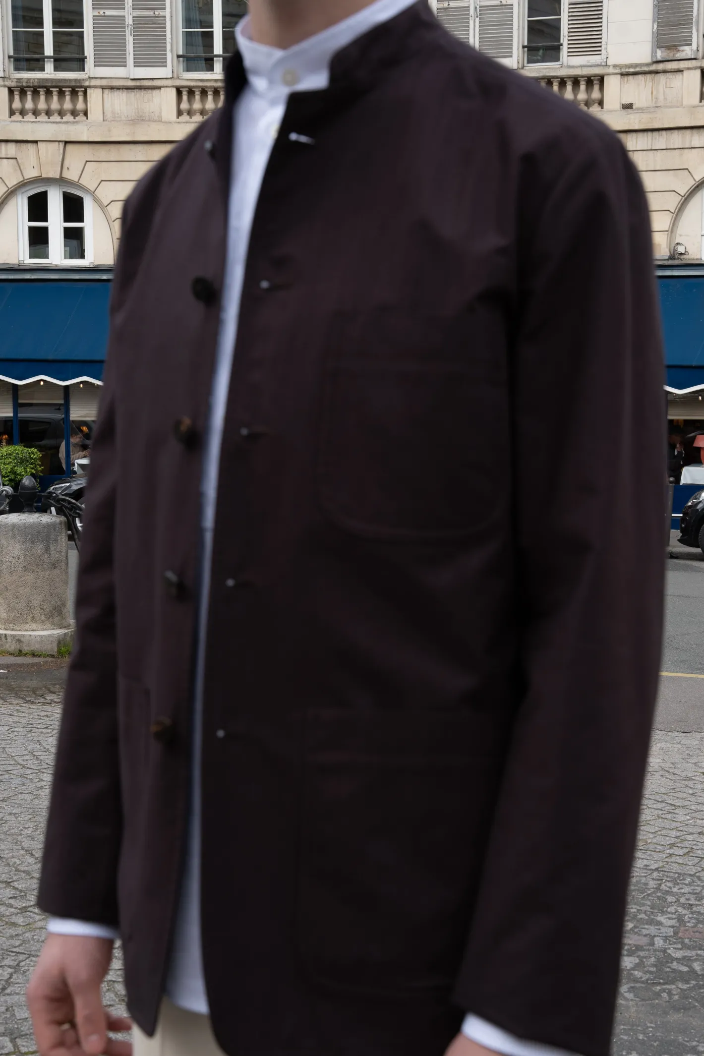 hollington Vestes & Manteaux*veste tyrol ajustée en coton extensible brun rembrandt