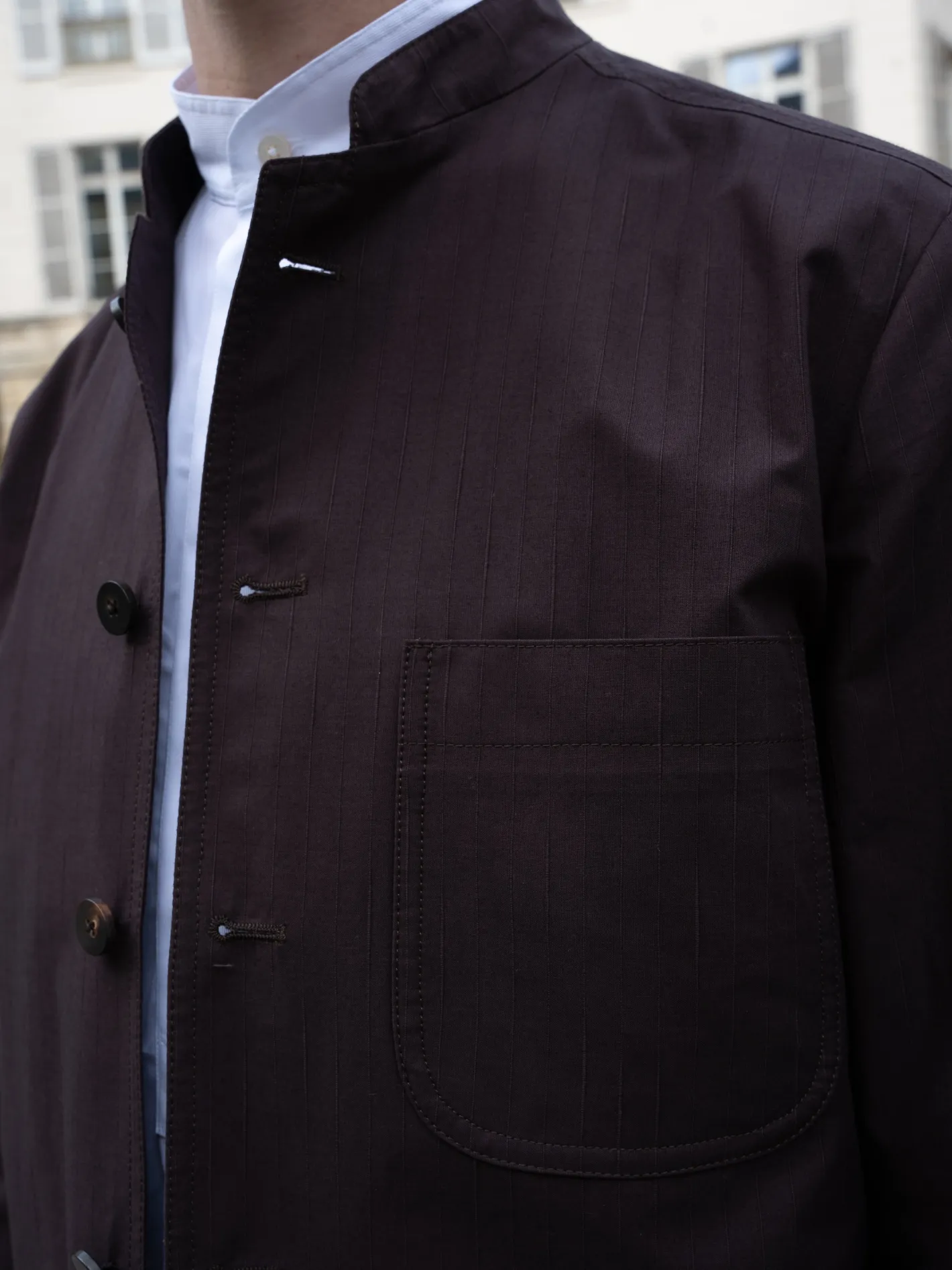 hollington Vestes & Manteaux*veste tyrol ajustée en coton extensible brun rembrandt