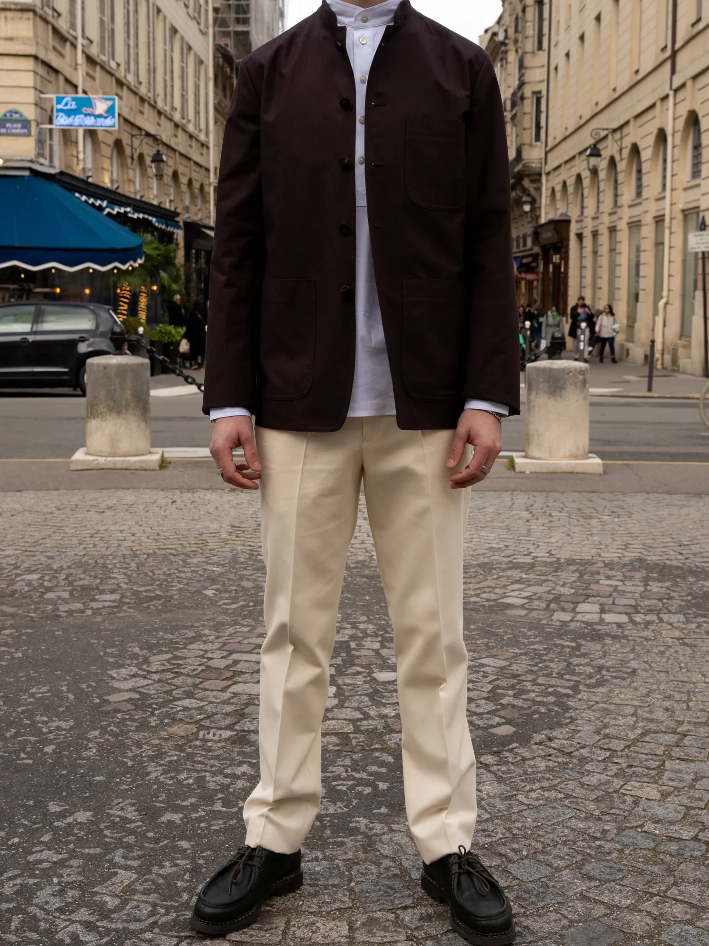 hollington Vestes & Manteaux*veste tyrol ajustée en coton extensible brun rembrandt