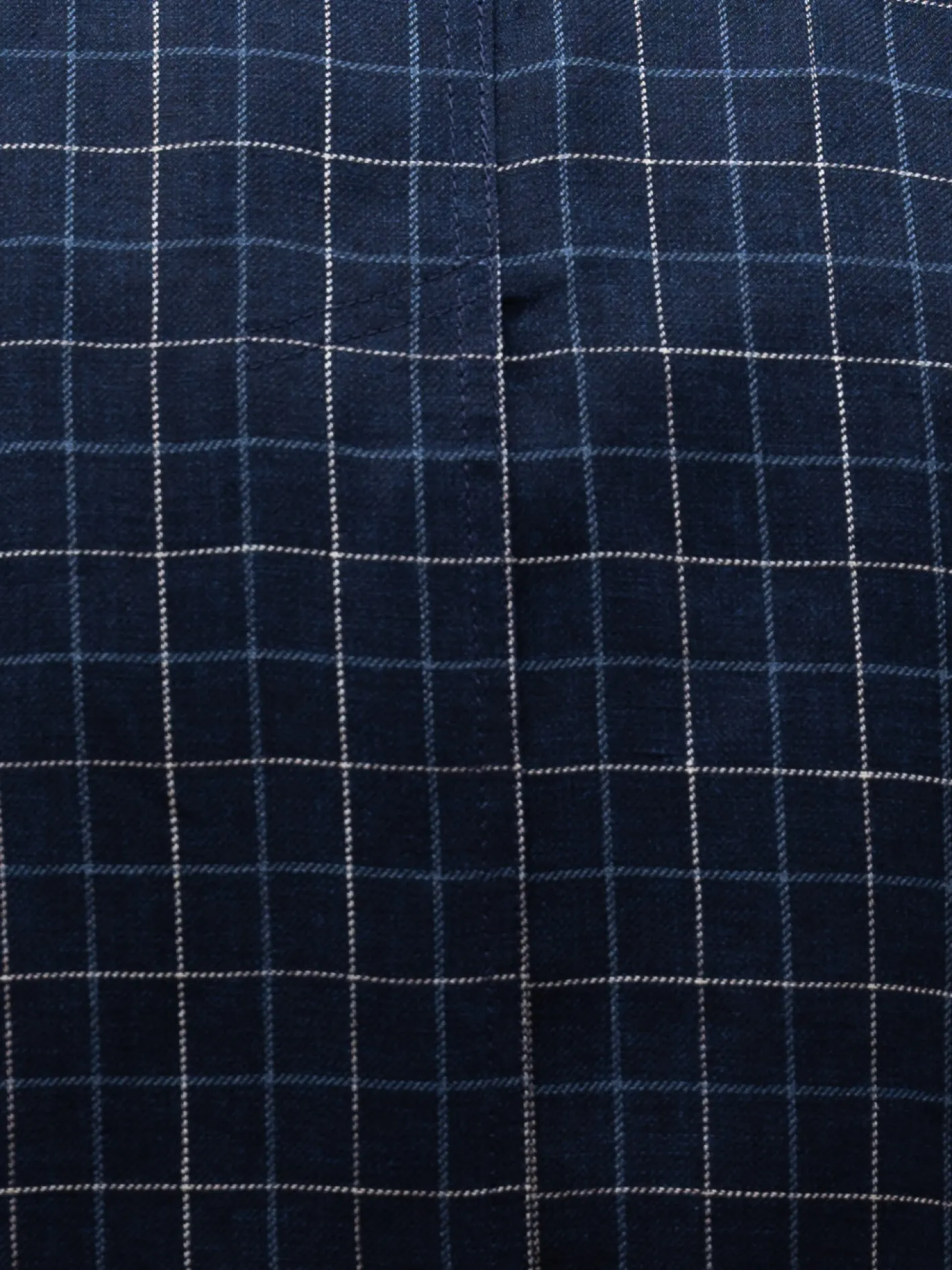 hollington Vestes & Manteaux*veste tyrol ajustée en toile de lin et laine à carreaux British blue and chalk