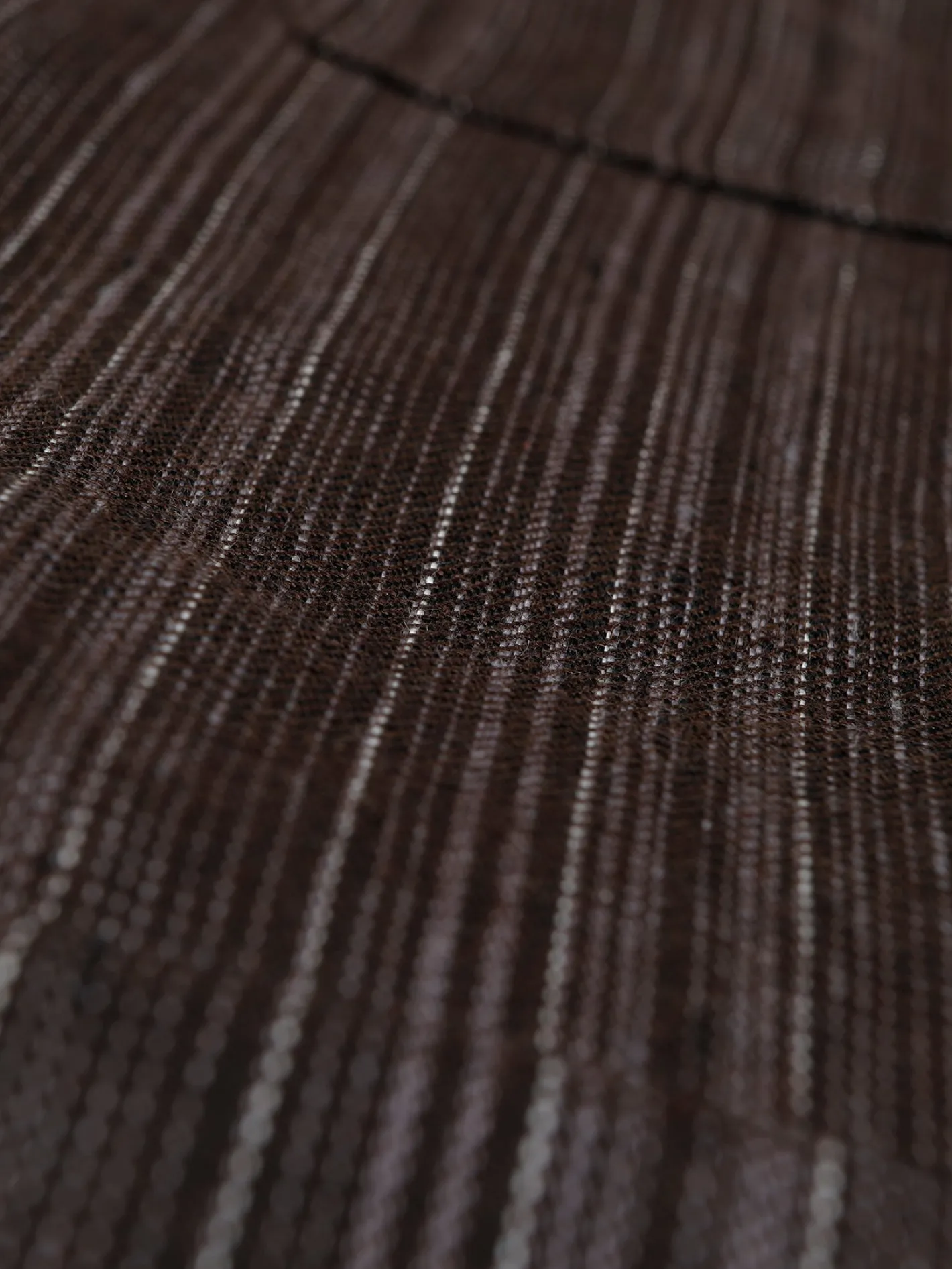 vestechemise_col_mao_en_serge_de_lin_corse_4.webp hollington Vestes & Manteaux*veste-chemise col mao en serge de lin écorse